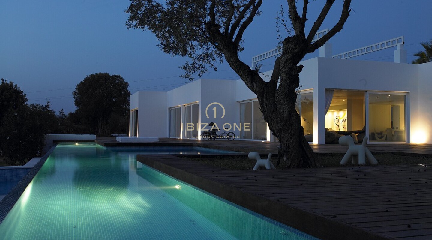Modern luxury villa in the south with views to Las Salinas for sale, Ibiza - Modern luxury villa in the south with views to Las Salinas for rent, Ibiza