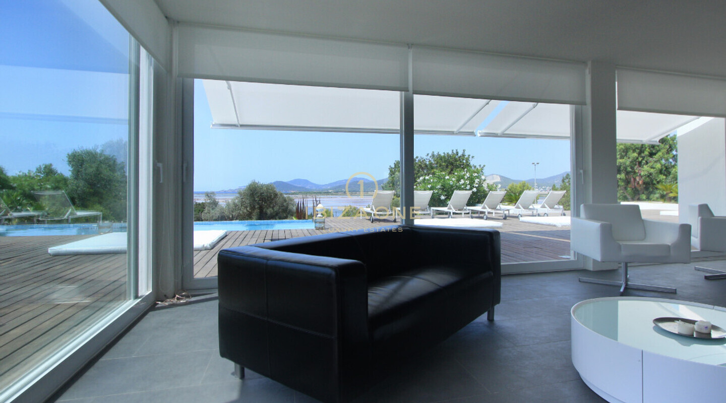 Modern luxury villa in the south with views to Las Salinas for sale, Ibiza - Modern luxury villa in the south with views to Las Salinas for rent, Ibiza