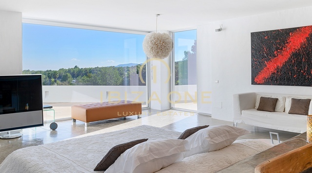 Exclusive Luxury Designer Villa for sale with Private Tennis Court, Huge outdoor pool and indoor pool, Ibiza - Exclusive Luxury Designer Villa for rent with Private Tennis Court, Huge outdoor pool and indoor pool, Ibiza