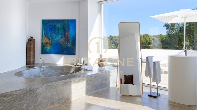 Exclusive Luxury Designer Villa for sale with Private Tennis Court, Huge outdoor pool and indoor pool, Ibiza - Exclusive Luxury Designer Villa for rent with Private Tennis Court, Huge outdoor pool and indoor pool, Ibiza