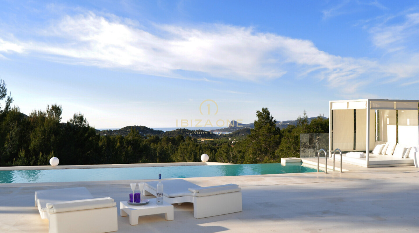 Casa Liss - one of the most luxury, exclusive villas on the west coast for rent, Ibiza