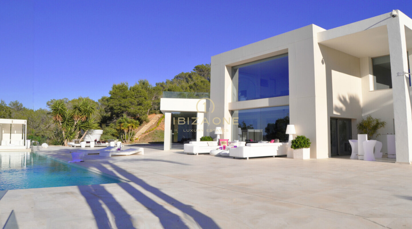 Casa Liss - una delle ville più lussuose ed esclusive sulla costa occidentale in affitto, Ibiza