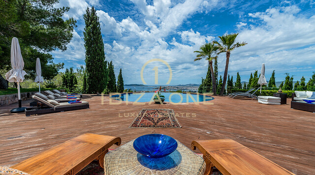 Unique luxury villa with a fabulous view of Ibiza and the sea for sale, Ibiza - Unique luxury villa with a fabulous view of Ibiza and the sea for rent, Ibiza