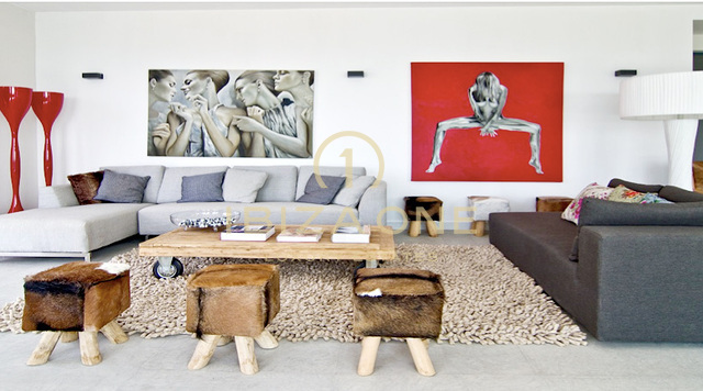 Luxe en moderne villa op een afgelegen locatie met prachtig uitzicht te huur, Ibiza - Luxe en moderne villa op een afgelegen locatie met prachtig uitzicht te koop, Ibiza