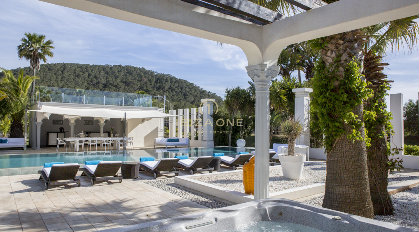 Extraordinary luxury mansion villa in Cala Jondal, close to Blue Marlin for sale, Ibiza - luxury villa for rent, Ibiza