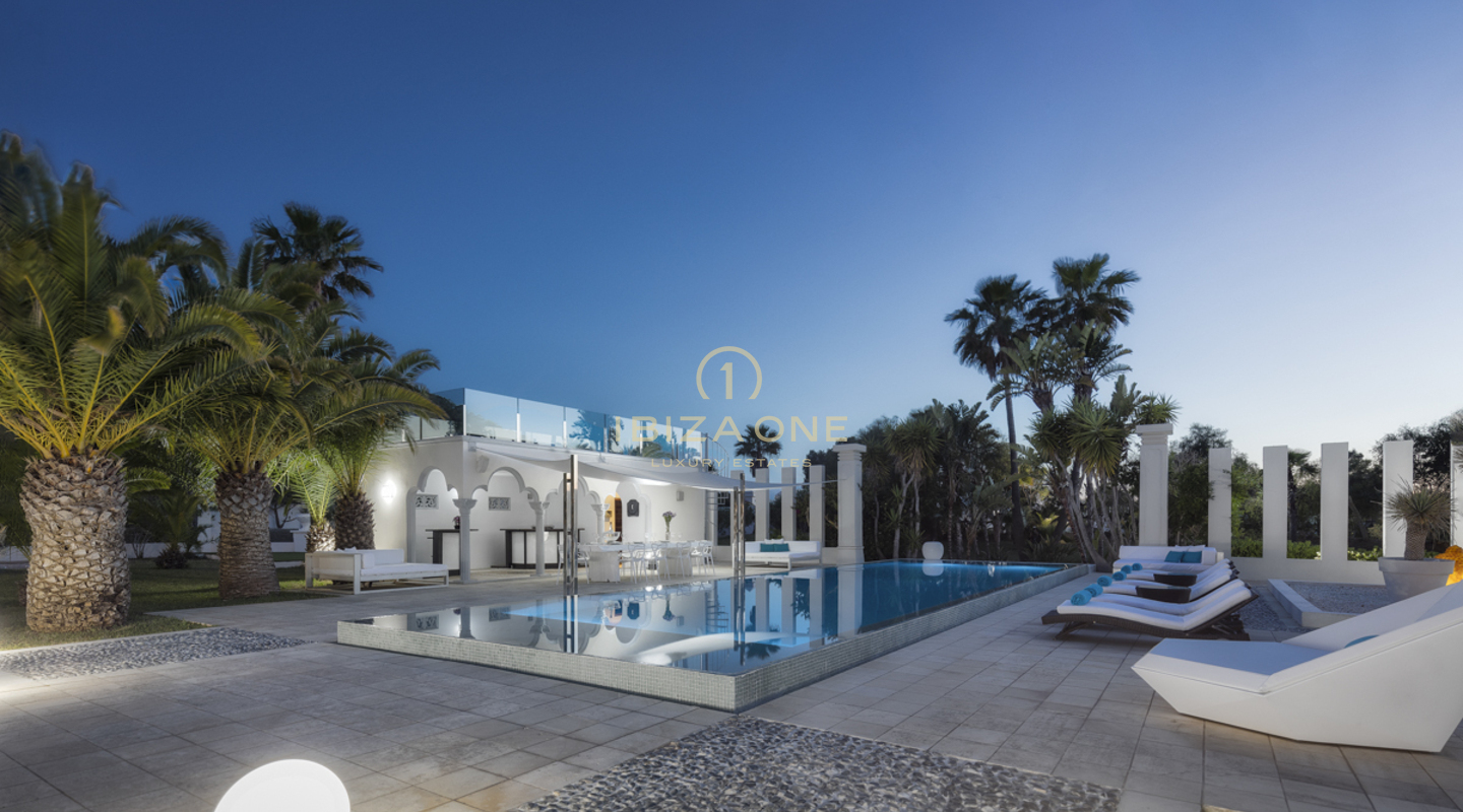 Extraordinary luxury mansion villa in Cala Jondal, close to Blue Marlin for sale, Ibiza - luxury villa for rent, Ibiza