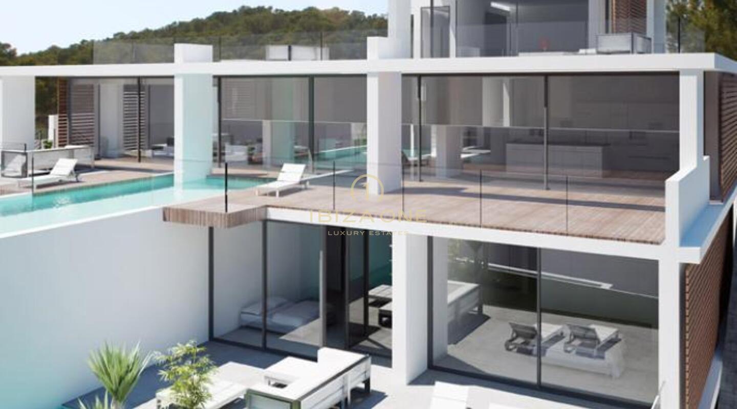 Luxe en hypermoderne villa met zeezicht te koop, Ibiza - Luxe en hypermoderne villa met zeezicht te huur, Ibiza