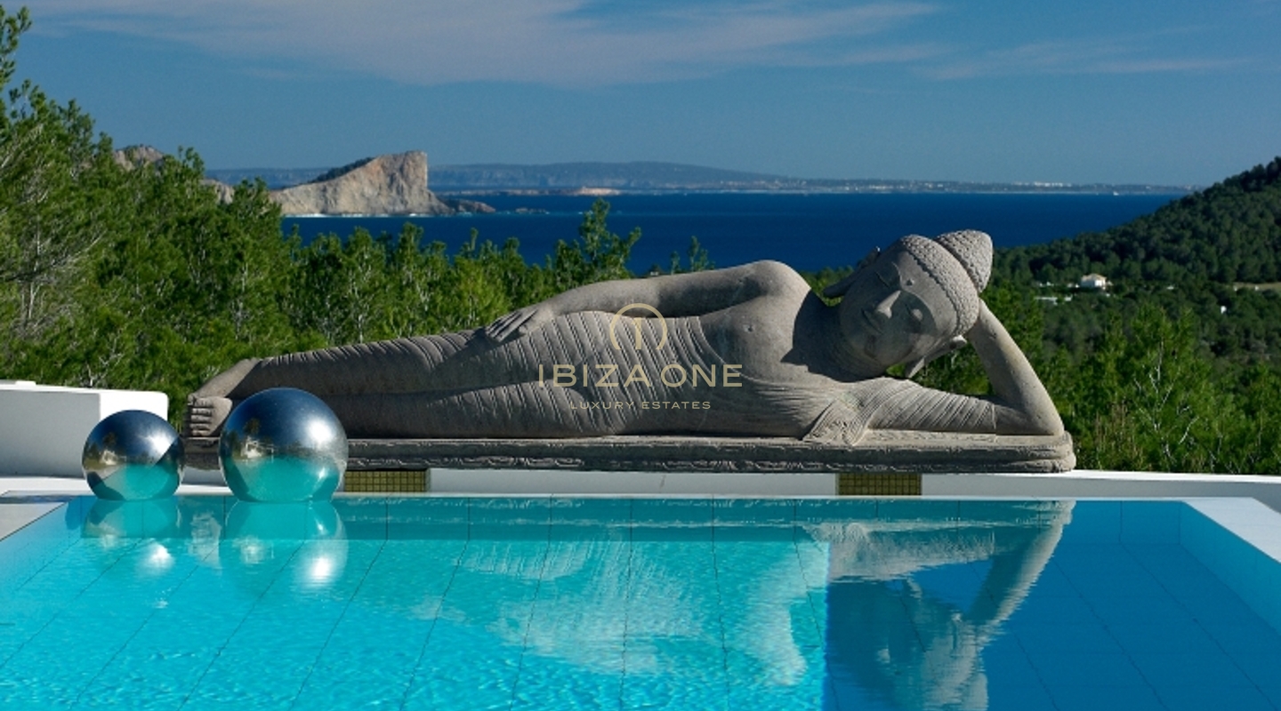 Luxusvilla mit Blick auf die Bucht von Cala Jondal und das Meer zu verkaufen, Ibiza - Luxusvilla mit Blick auf die Bucht von Cala Jondal und das Meer zu vermieten, Ibiza