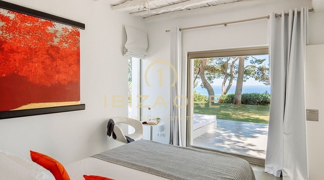 La villa de luxe The Palms à louer - Vues incomparables sur la mer et la baie depuis le sommet d'Es Cubells, Ibiza