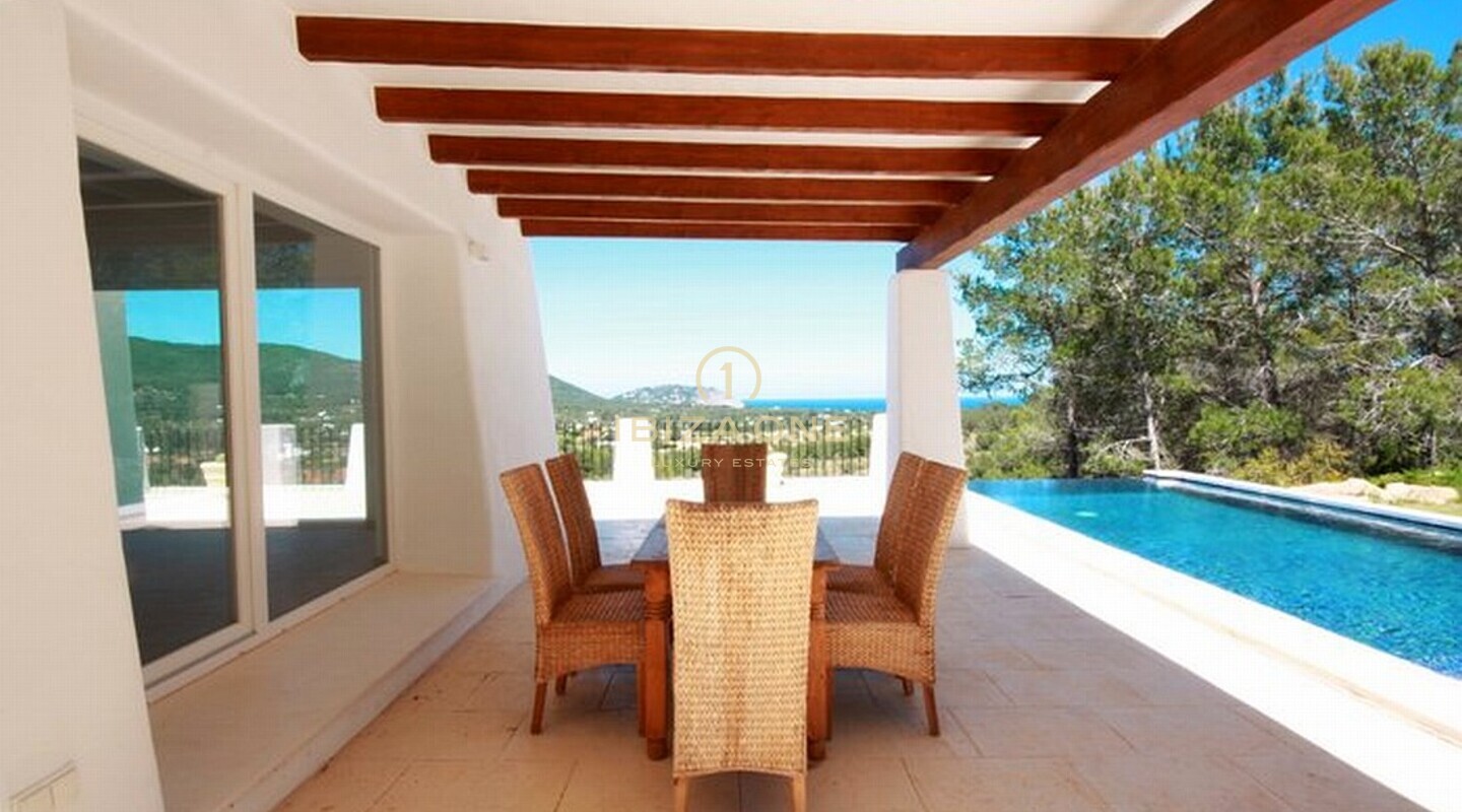 Neubauvilla mit Meerblick zu verkaufen, Ibiza - Neubauvilla mit Meerblick zu vermieten, Ibiza