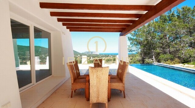 Neubauvilla mit Meerblick zu verkaufen, Ibiza - Neubauvilla mit Meerblick zu vermieten, Ibiza