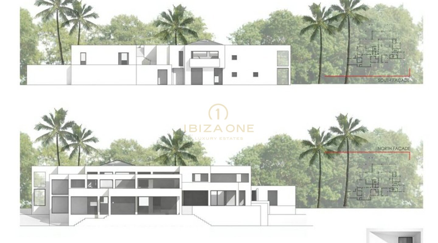 Hacienda Monterrey - Proprietà di lusso con incredibile vista sul mare con campo da tennis e grandissima casa principale e dependance in vendita, Ibiza - Hacienda Monterrey - Proprietà di lusso con incredibile vista sul mare con campo da tennis e grandissima casa principale e dependance in affitto, Ibiza