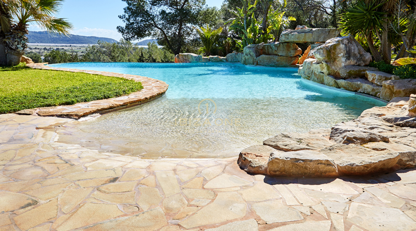 Propriété de rêve et de luxe avec court de tennis et vue magnifique à vendre, Ibiza - Propriété de rêve et de luxe avec court de tennis et vue magnifique à louer, Ibiza