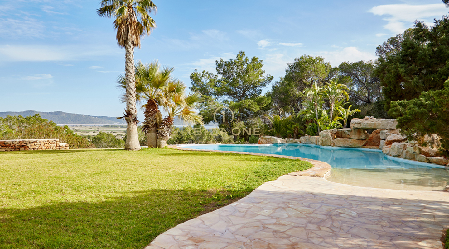 Propriété de rêve et de luxe avec court de tennis et vue magnifique à vendre, Ibiza - Propriété de rêve et de luxe avec court de tennis et vue magnifique à louer, Ibiza