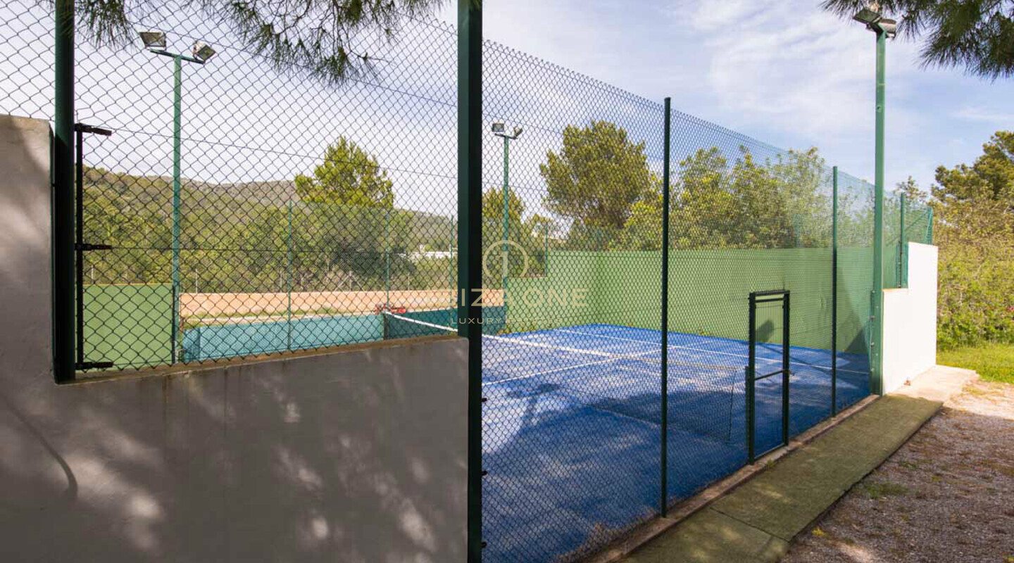 Dream and luxury property with tennis court and marvelous view for sale, Ibiza - Dream and luxury property with tennis court and marvelous view for rent, Ibiza