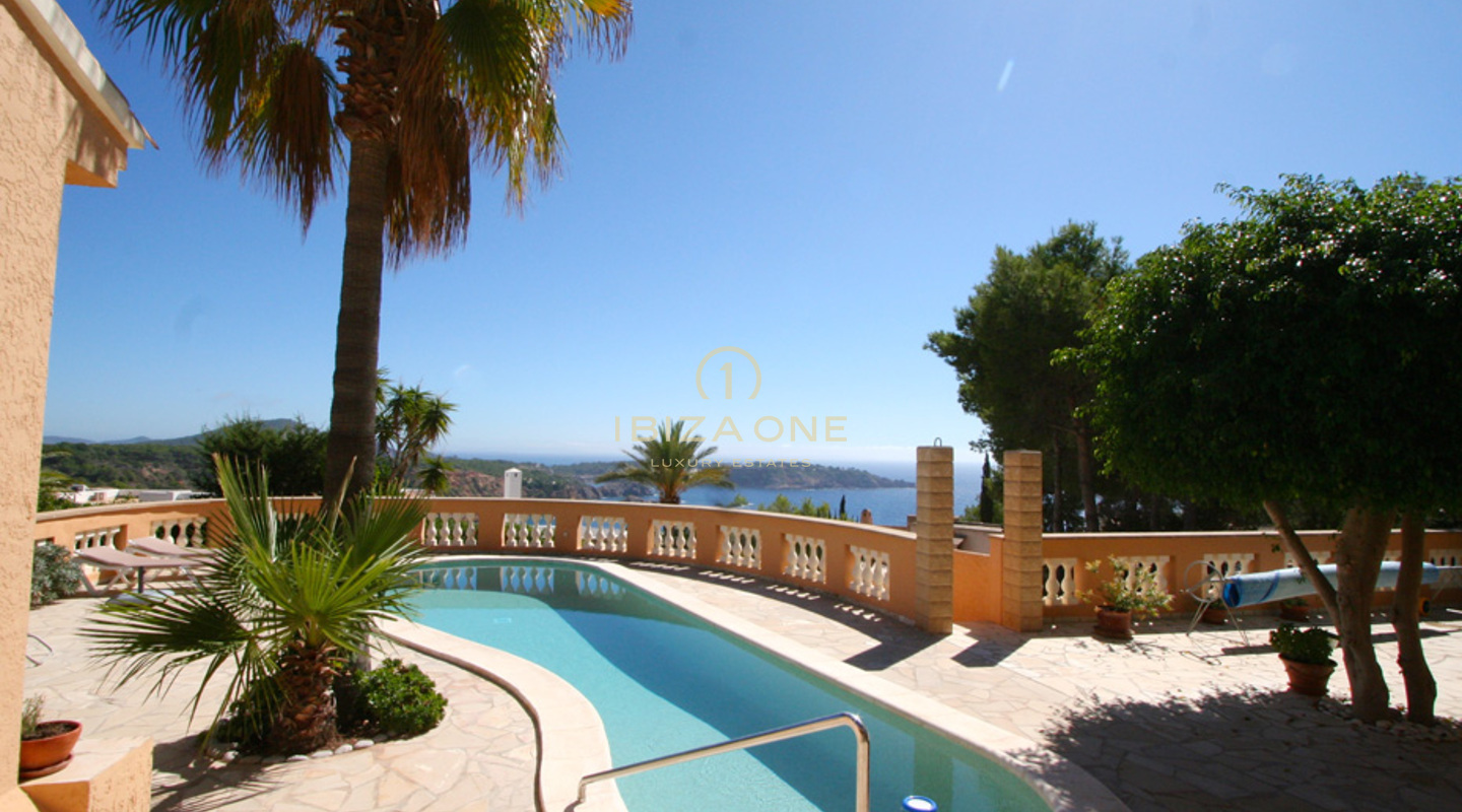 Luxury and cozy villa with beautiful sea view for sale, Ibiza - Luxury and Cozy villa with beautiful sea view for rent, Ibiza