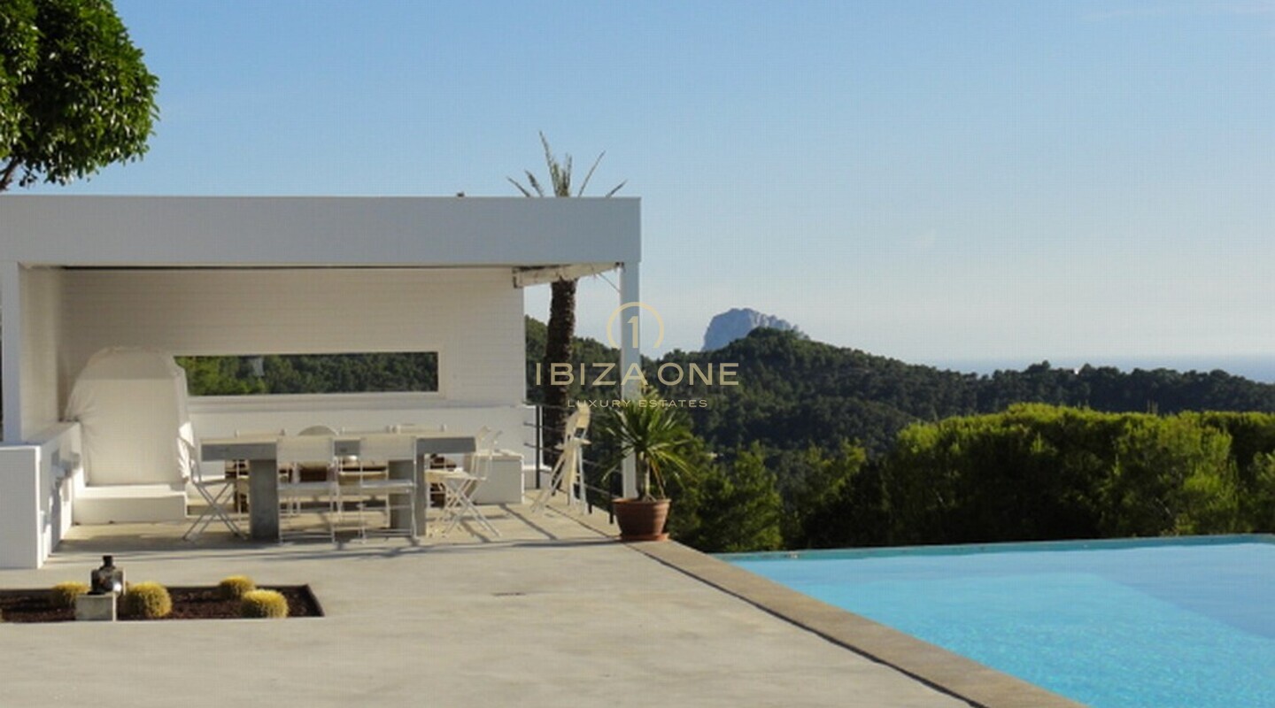 Impresionante villa de lujo con puesta de sol alrededor en venta, Ibiza - Impresionante villa de lujo con puesta de sol alrededor en alquiler, Ibiza