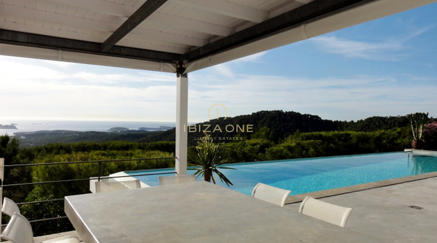 Impresionante villa de lujo con puesta de sol alrededor en venta, Ibiza - Impresionante villa de lujo con puesta de sol alrededor en alquiler, Ibiza