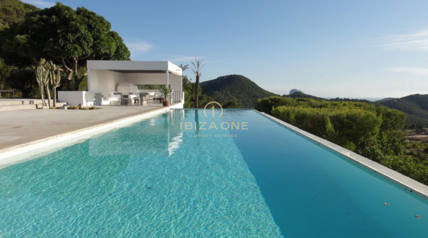 Impresionante villa de lujo con puesta de sol alrededor en venta, Ibiza - Impresionante villa de lujo con puesta de sol alrededor en alquiler, Ibiza
