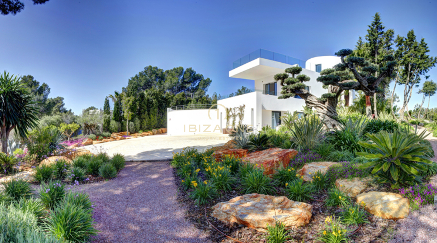 Luxusvilla in erster Meereslinie auf den Klippen, in der Nähe des 5-Sterne-Hotels Hacienda - „Bright Blue“ zu verkaufen, Ibiza - Luxusvilla in erster Meereslinie auf den Klippen, in der Nähe des 5-Sterne-Hotels Hacienda - „Bright Blue“ zu vermieten, Ibiza