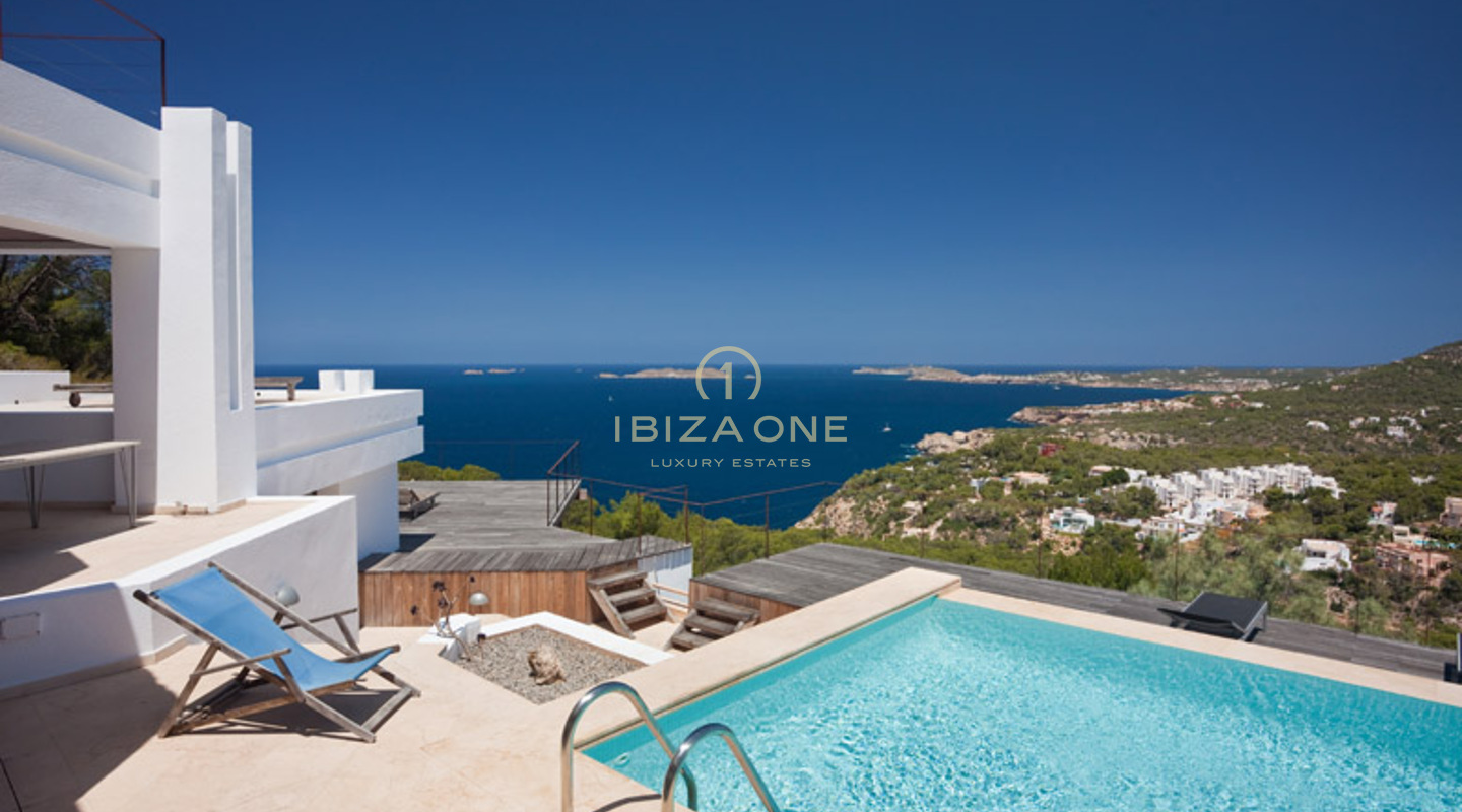 Unique Luxury Design Villa with amazing sea view for sale, Ibiza - Unique Luxury Design Villa with amazing sea view for rent, Ibiza