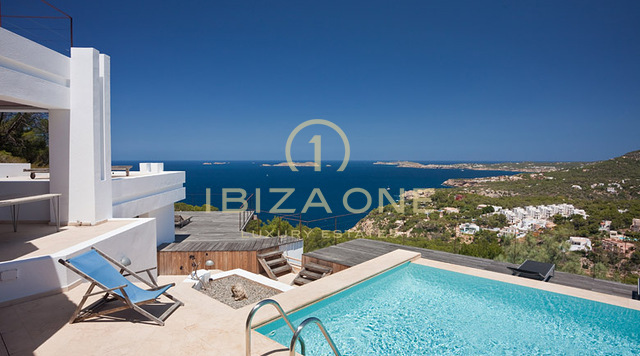 Villa de luxe unique avec vue imprenable sur la mer à vendre, Ibiza - Villa de luxe unique avec vue imprenable sur la mer à louer, Ibiza