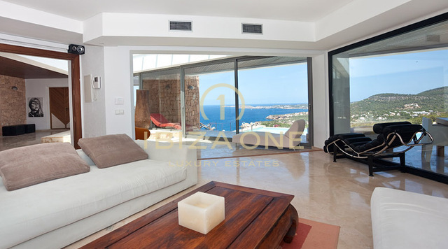 Villa di design di lusso unica con vista mare mozzafiato in vendita, Ibiza - Villa di design di lusso unica con vista mare mozzafiato in affitto, Ibiza