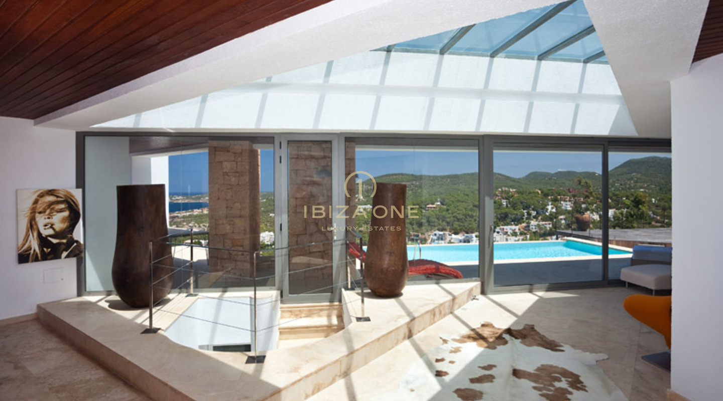 Villa de diseño de lujo única con increíbles vistas al mar en venta, Ibiza - Villa de diseño de lujo única con increíbles vistas al mar en alquiler, Ibiza