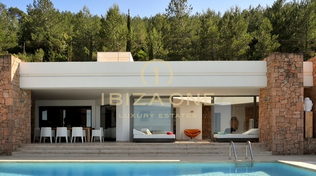 Villa de diseño de lujo única con increíbles vistas al mar en venta, Ibiza - Villa de diseño de lujo única con increíbles vistas al mar en alquiler, Ibiza