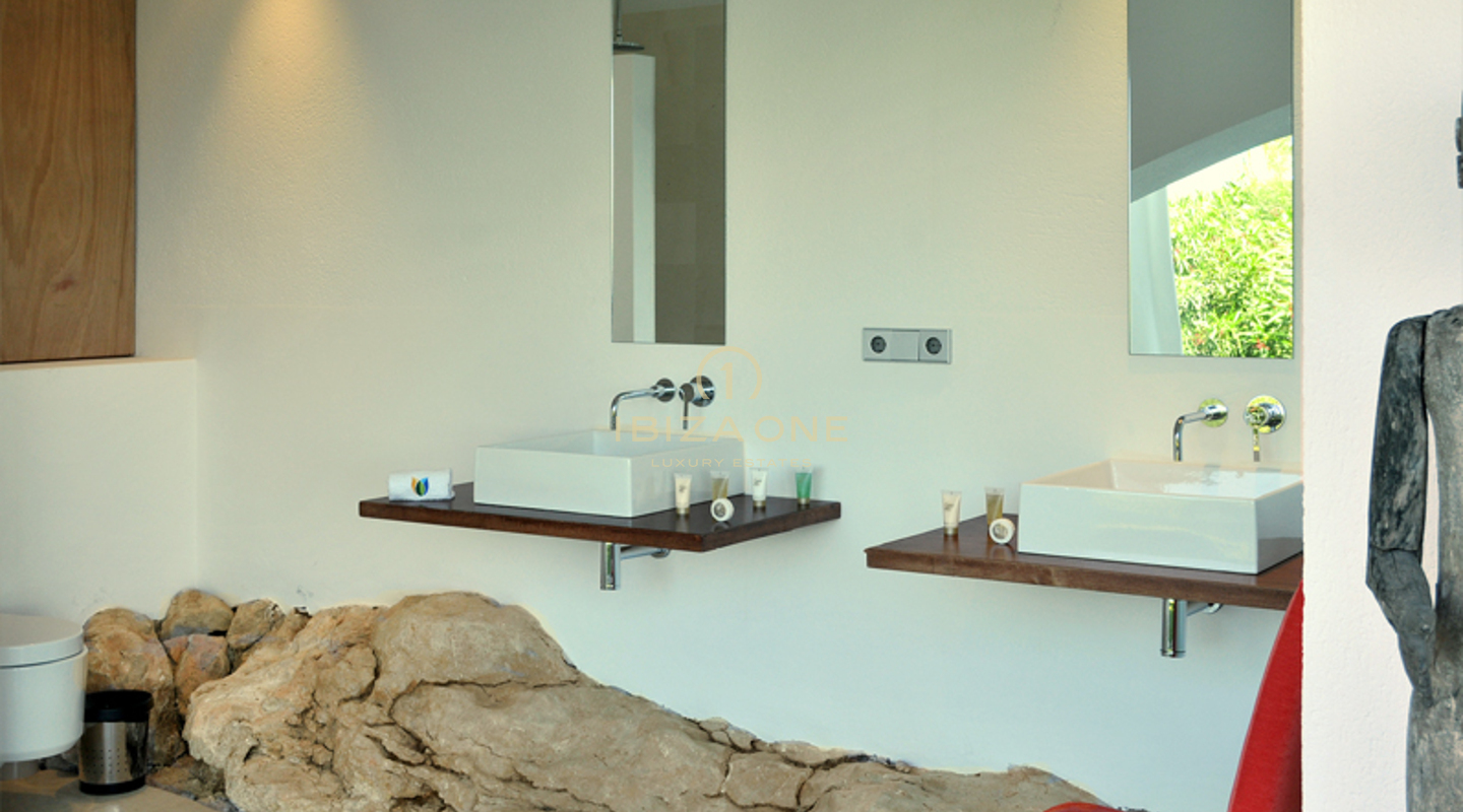 Villa de diseño de lujo única con increíbles vistas al mar en venta, Ibiza - Villa de diseño de lujo única con increíbles vistas al mar en alquiler, Ibiza