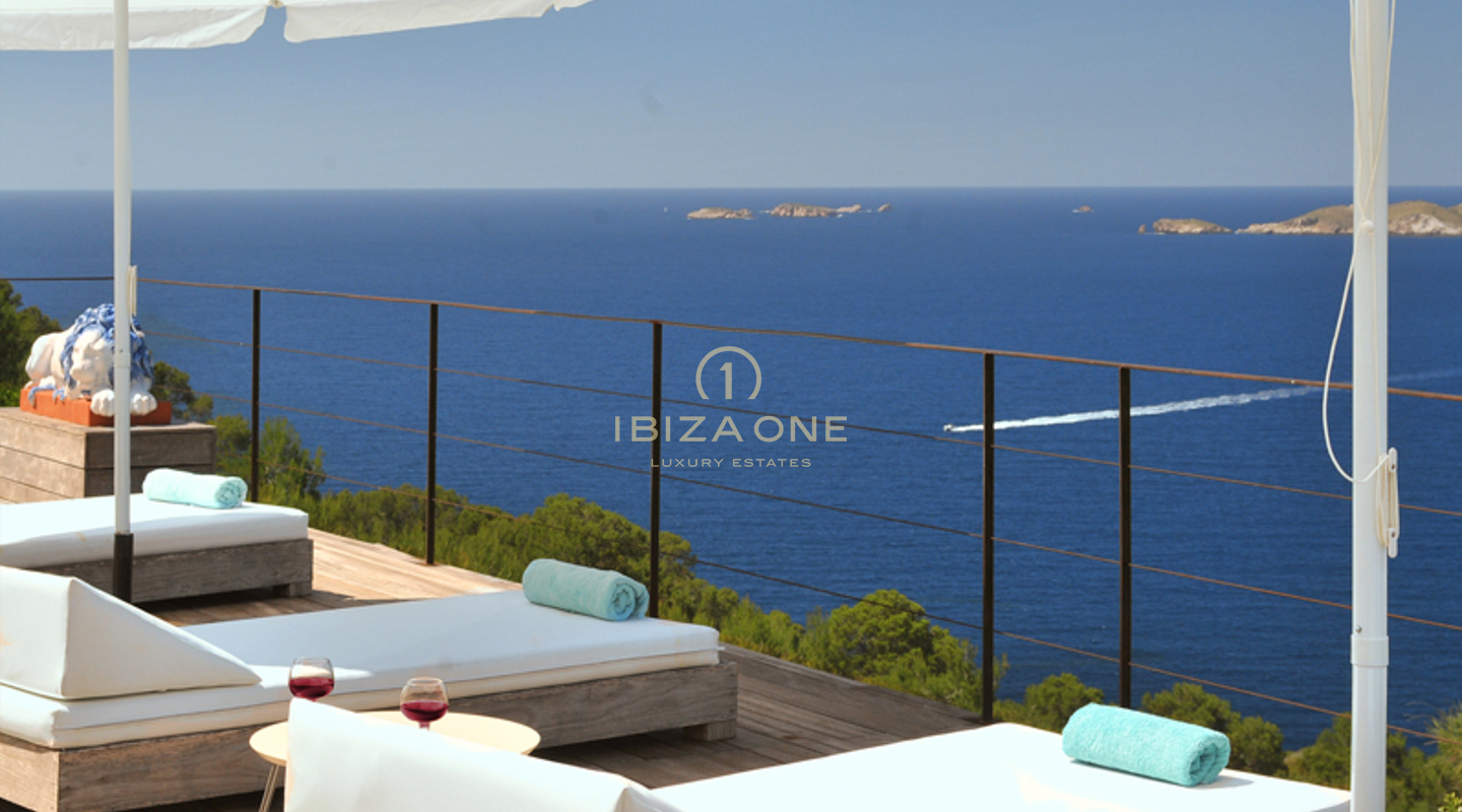 Villa di design di lusso unica con vista mare mozzafiato in vendita, Ibiza - Villa di design di lusso unica con vista mare mozzafiato in affitto, Ibiza