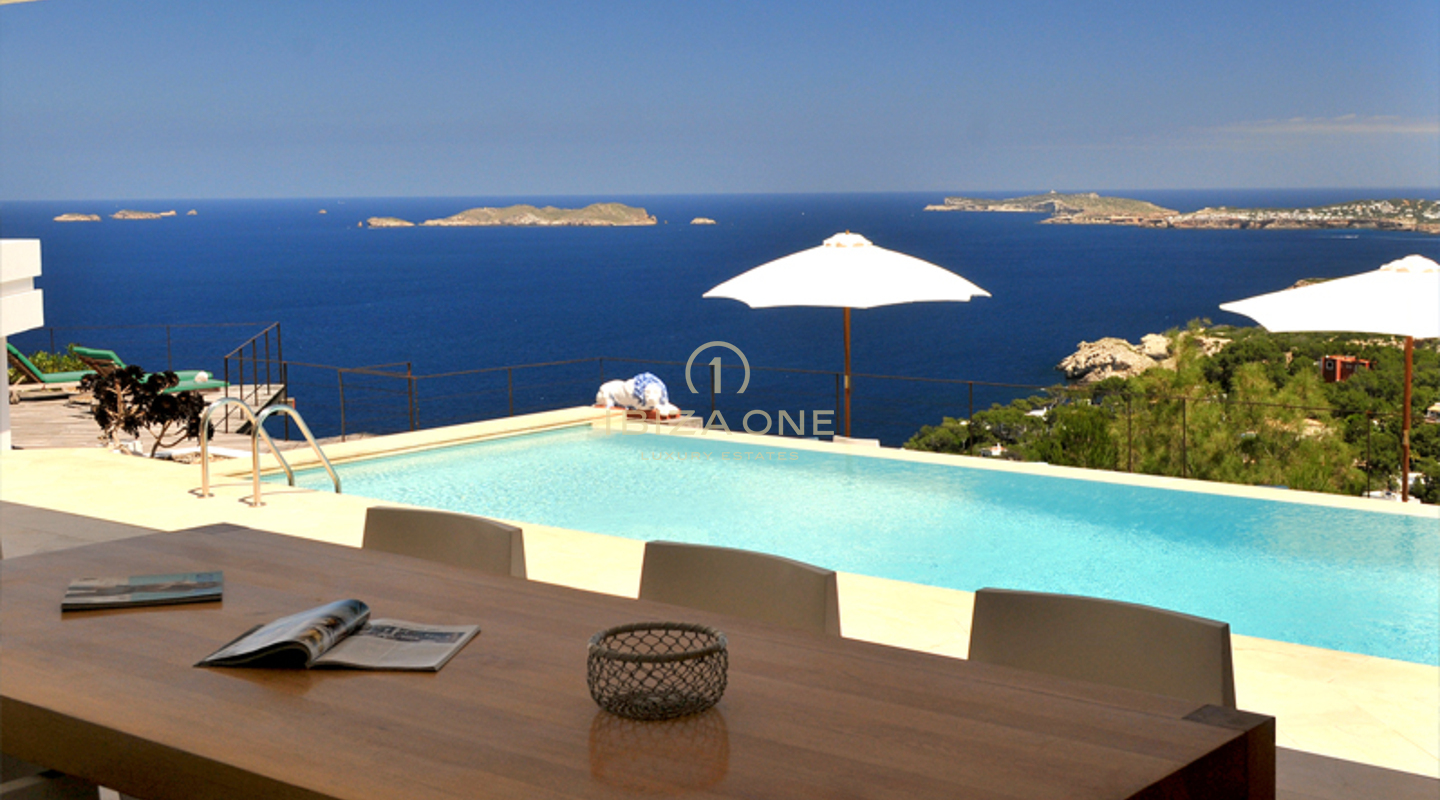 Villa de luxe unique avec vue imprenable sur la mer à vendre, Ibiza - Villa de luxe unique avec vue imprenable sur la mer à louer, Ibiza
