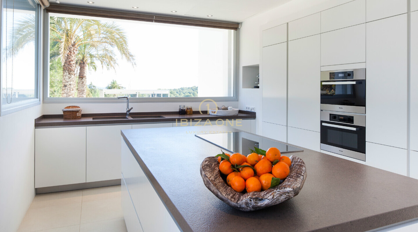 Luxuriöse Designvilla mit Blick auf Formentera zu verkaufen, Ibiza - Luxuriöse Designvilla mit Blick auf Formentera zu vermieten, Ibiza