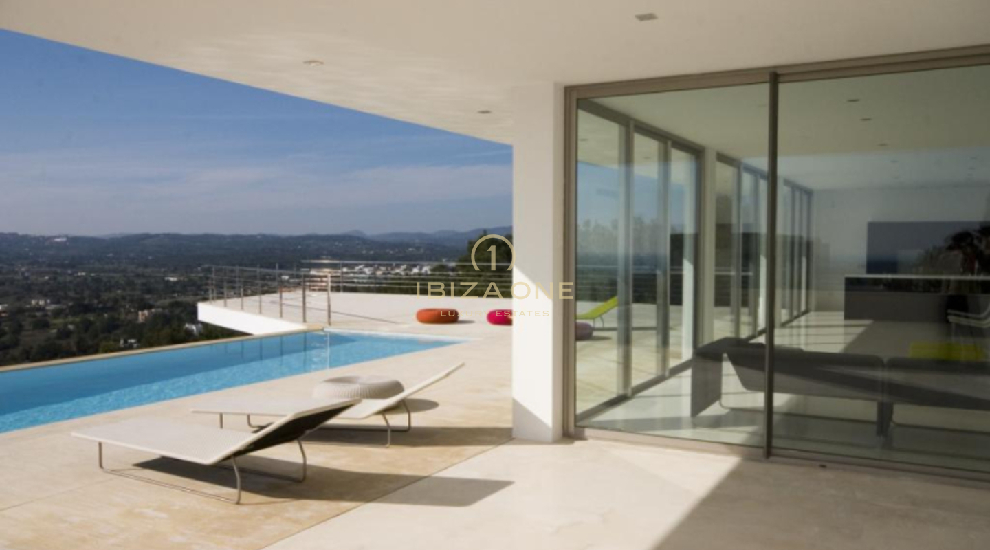 Can Rimbau - Villa moderne de luxe avec vue imprenable à vendre à Can Rimbau, Ibiza - Can Rimbau - Villa moderne de luxe avec vue imprenable à louer à Can Rimbau, Ibiza