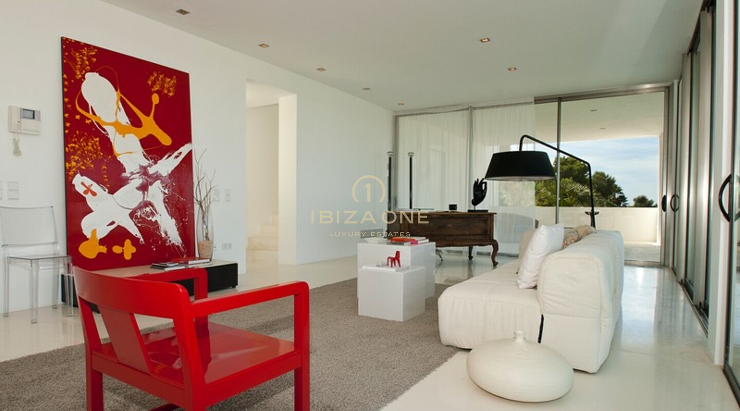 Can Rimbau – Luxuriöse, beeindruckende moderne Villa mit fantastischer Aussicht zum Verkauf in Can Rimbau, Ibiza – Can Rimbau – Luxuriöse, beeindruckende moderne Villa mit fantastischer Aussicht zur Miete in Can Rimbau, Ibiza