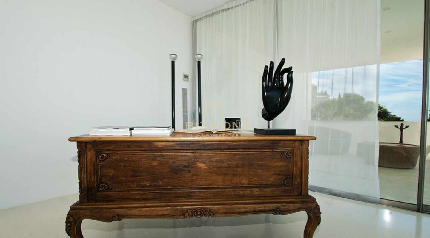 Can Rimbau – Luxuriöse, beeindruckende moderne Villa mit fantastischer Aussicht zum Verkauf in Can Rimbau, Ibiza – Can Rimbau – Luxuriöse, beeindruckende moderne Villa mit fantastischer Aussicht zur Miete in Can Rimbau, Ibiza