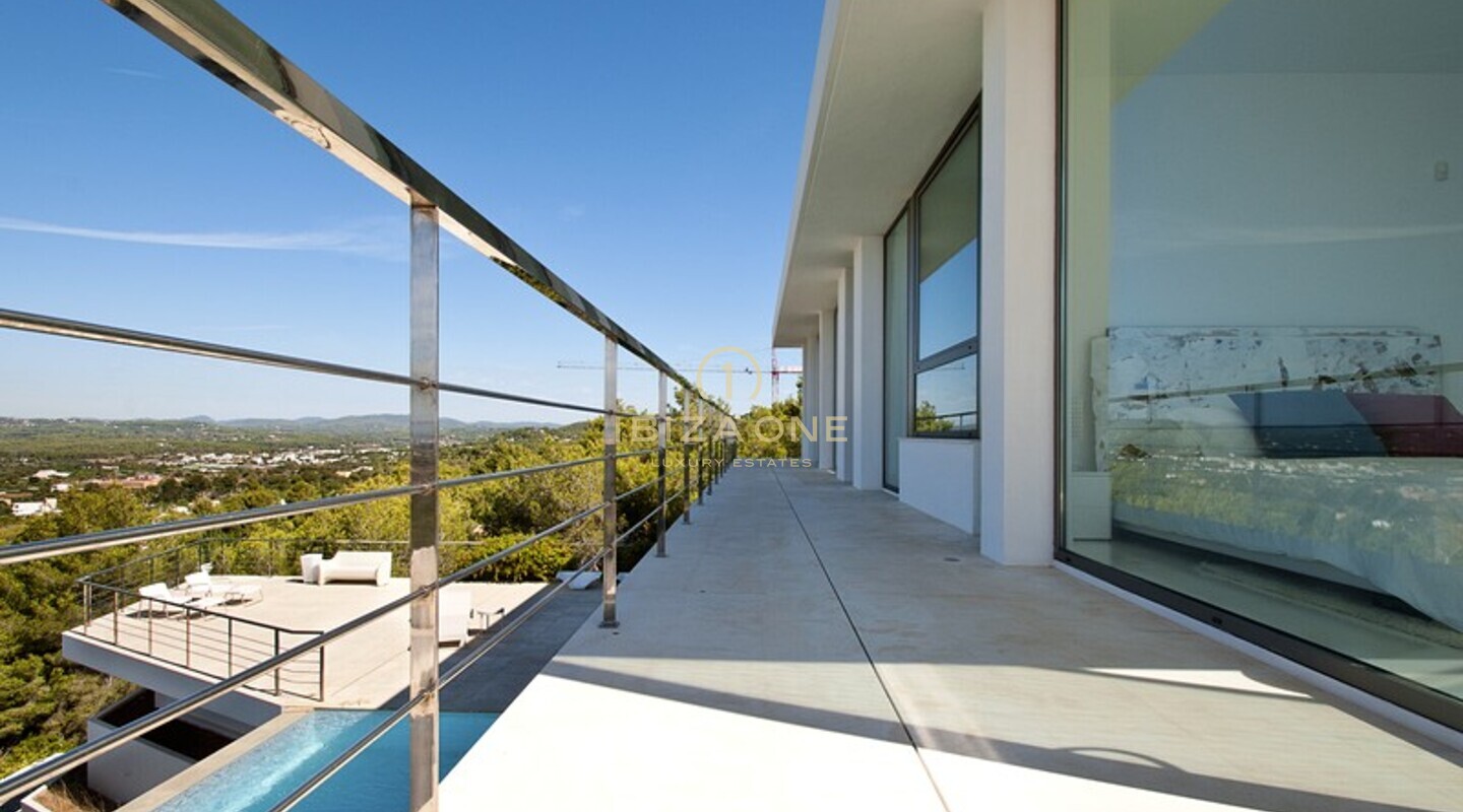 Can Rimbau - Luxe, indrukwekkende moderne villa met fantastisch uitzicht te koop in Can Rimbau, Ibiza - Can Rimbau - Luxe, indrukwekkende moderne villa met fantastisch uitzicht te huur in Can Rimbau, Ibiza