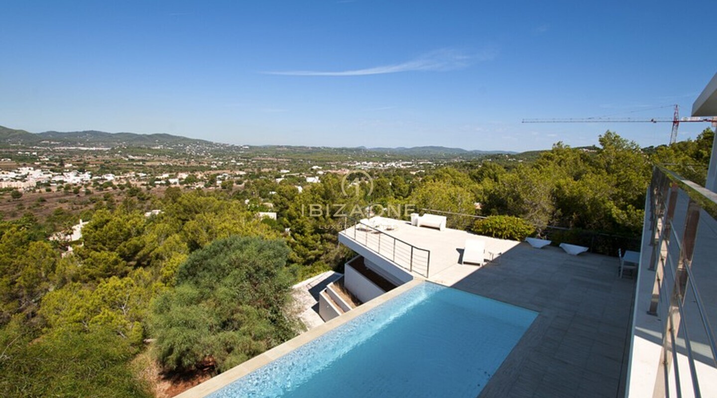 Can Rimbau - Impresionante villa moderna de lujo con impresionantes vistas en venta en Can Rimbau, Ibiza - Can Rimbau - Impresionante villa moderna de lujo con impresionantes vistas en alquiler en Can Rimbau, Ibiza