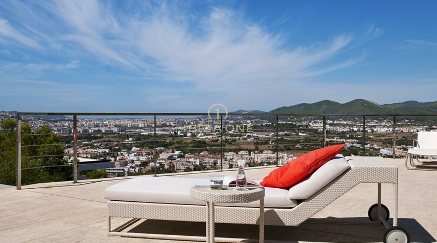 Can Rimbau - Villa moderne de luxe avec vue imprenable à vendre à Can Rimbau, Ibiza - Can Rimbau - Villa moderne de luxe avec vue imprenable à louer à Can Rimbau, Ibiza