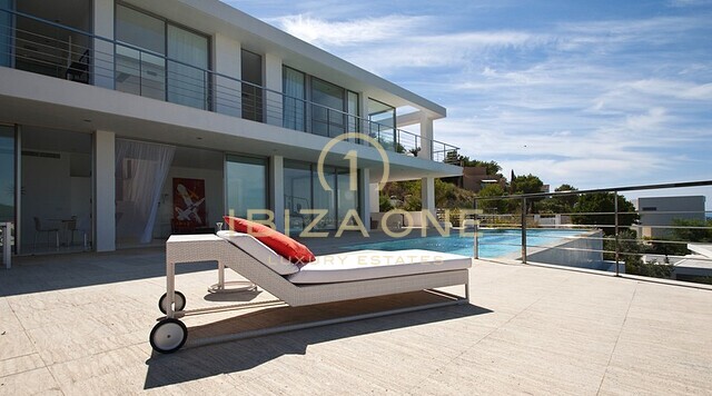 Can Rimbau - Luxe, indrukwekkende moderne villa met fantastisch uitzicht te koop in Can Rimbau, Ibiza - Can Rimbau - Luxe, indrukwekkende moderne villa met fantastisch uitzicht te huur in Can Rimbau, Ibiza