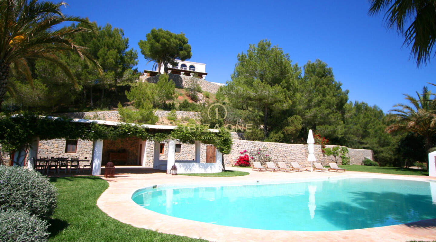 Belle propriété de luxe avec vue magnifique - Blakstad finca / villa à vendre, Ibiza - Belle propriété de luxe avec vue magnifique - Blakstad finca / villa à louer, Ibiza