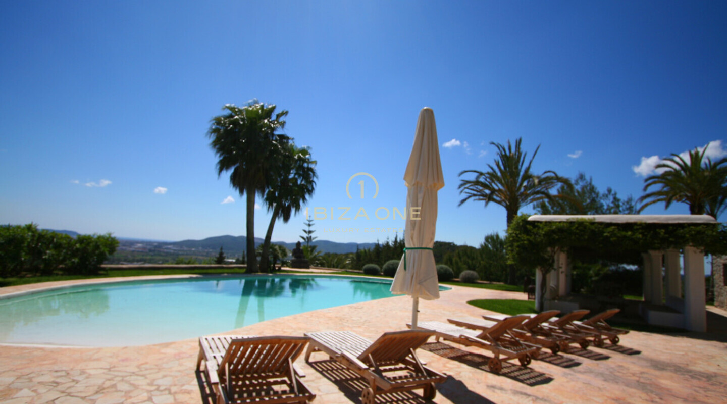 Belle propriété de luxe avec vue magnifique - Blakstad finca / villa à vendre, Ibiza - Belle propriété de luxe avec vue magnifique - Blakstad finca / villa à louer, Ibiza