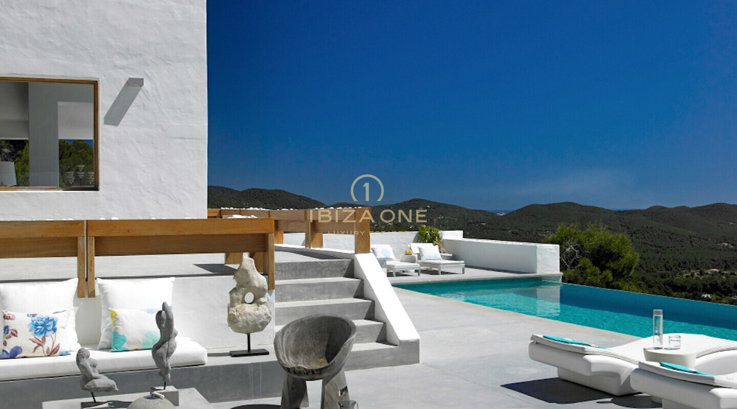 Luxe moderne designvilla met prachtig panoramisch zeezicht te koop, Ibiza - Luxe moderne designvilla met prachtig panoramisch zeezicht te huur, Ibiza