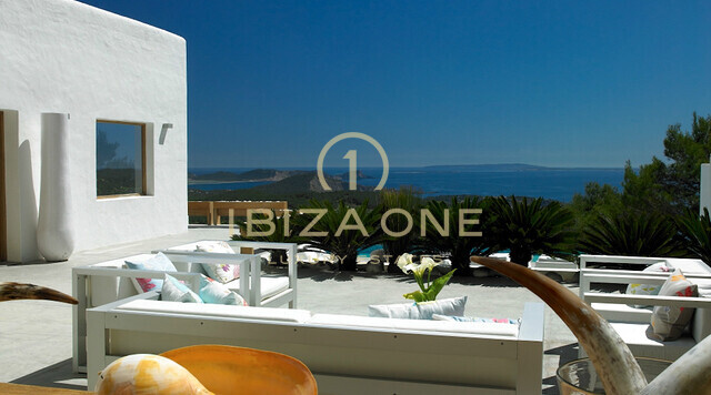 Luxe moderne designvilla met prachtig panoramisch zeezicht te koop, Ibiza - Luxe moderne designvilla met prachtig panoramisch zeezicht te huur, Ibiza