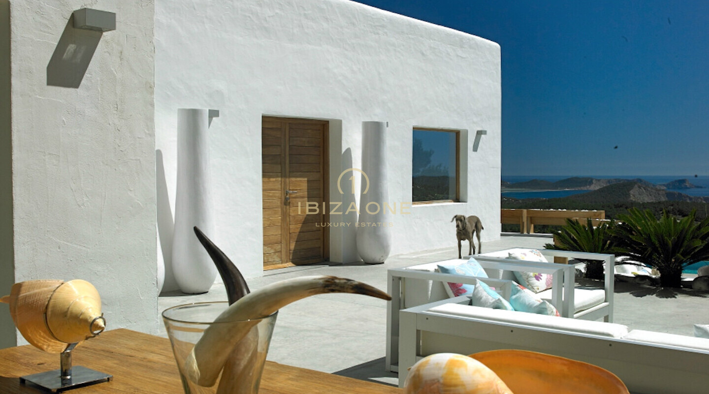 Villa di lusso dal design moderno con splendida vista panoramica sul mare in vendita, Ibiza - Villa di lusso dal design moderno con splendida vista panoramica sul mare in affitto, Ibiza