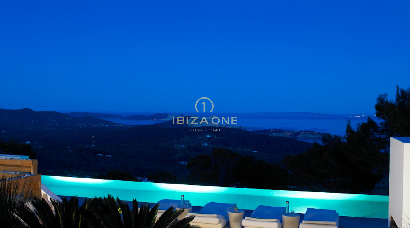 Villa de lujo de diseño moderno con impresionantes vistas panorámicas al mar en venta, Ibiza - Villa de lujo de diseño moderno con impresionantes vistas panorámicas al mar en alquiler, Ibiza