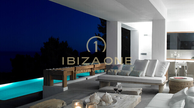 Villa de lujo de diseño moderno con impresionantes vistas panorámicas al mar en venta, Ibiza - Villa de lujo de diseño moderno con impresionantes vistas panorámicas al mar en alquiler, Ibiza