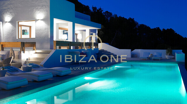 Villa de lujo de diseño moderno con impresionantes vistas panorámicas al mar en venta, Ibiza - Villa de lujo de diseño moderno con impresionantes vistas panorámicas al mar en alquiler, Ibiza