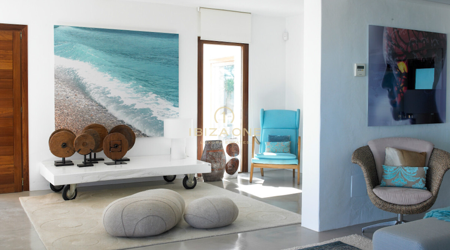 Villa de luxe au design moderne avec vue panoramique imprenable sur la mer à vendre, Ibiza - Villa de luxe au design moderne avec vue panoramique imprenable sur la mer à louer, Ibiza