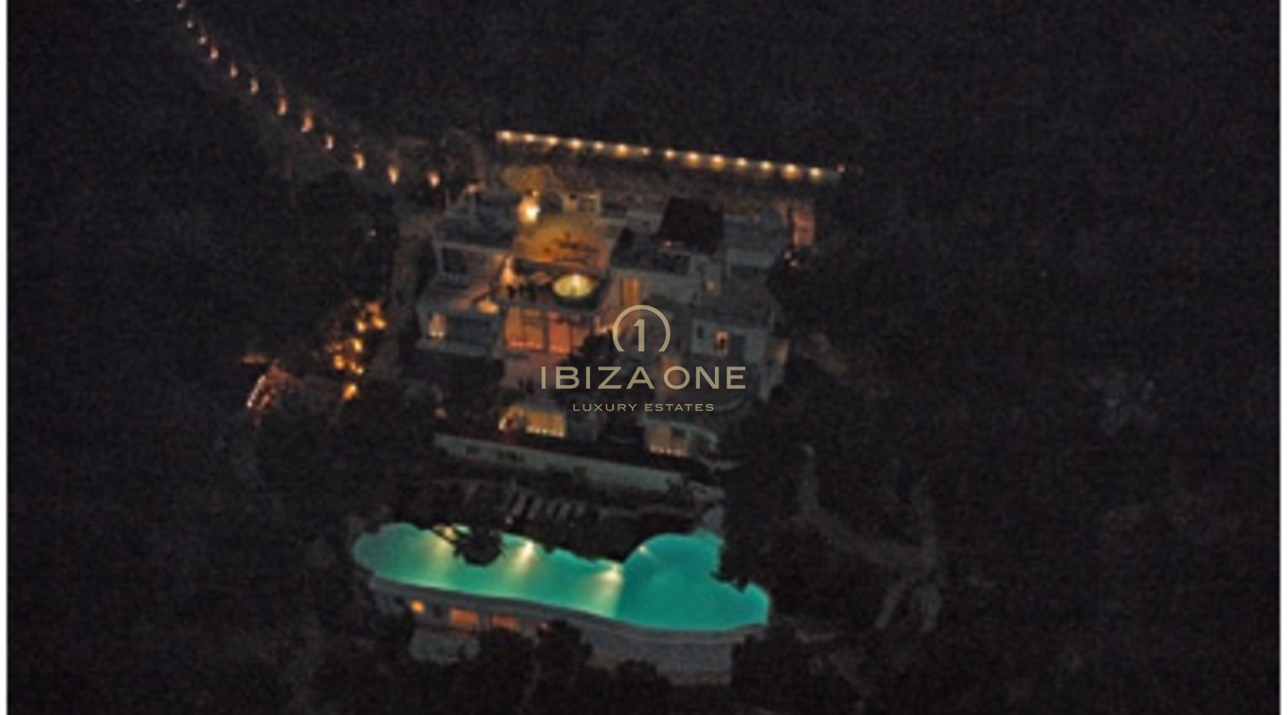 Villa de luxe spectaculaire avec 8 chambres à louer, Ibiza